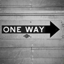 One way